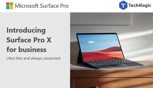 tech4logicindia's tweet photo. Surface Pro X features the most powerful integrated graphics ever on a Surface, yielding incredible graphics performance for creative work on the go. 

Call Now: +91 99205 99105
Email: info@tech4logic.com
https://t.co/DeSjQq8PGh

#surface #surfacepro #businesslaptop #tech4logic https://t.co/K68e7Jym2L