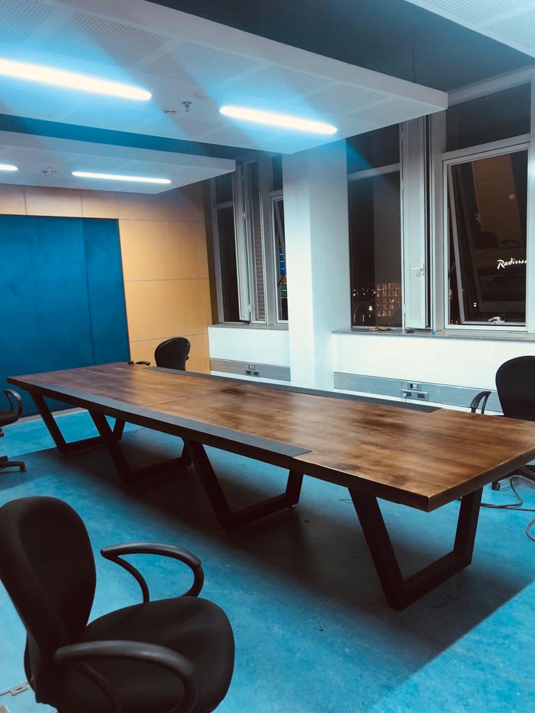 Part 1. 'Exciting news! Our office design project featuring stunning #MadeInRwanda furniture is nearing completion! 🎉We couldn't be more proud of the amazing craftsmanship and attention to detail that went into every piece.  #OfficeDesign #FurnitureDesign #2023 #Gasabo3D
