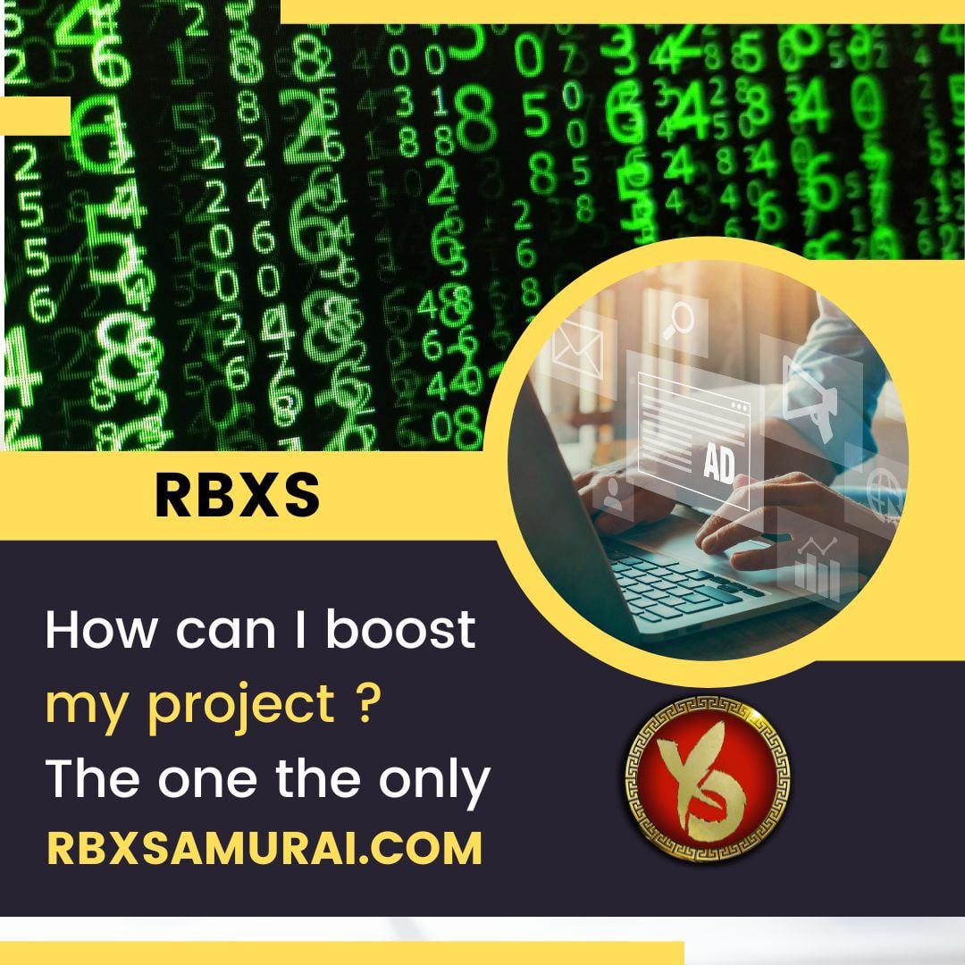 The RBXS marketing service guarantees visible boost of your project. 

Contact us via 
@RBXSamurai 

#RBXStoken