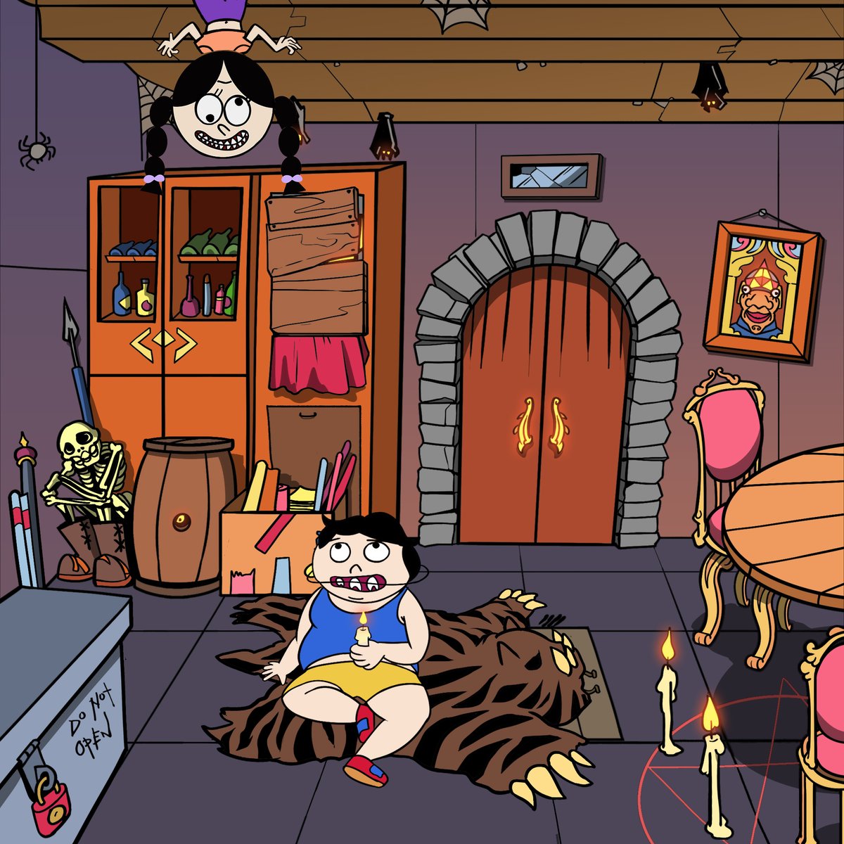 Lulu freaking Cosmo out in the "Basement" of #TheKrib 👻

Lots of hidden rooms &amp; areas in TheKrib yet to be shared. We're excited to showcase the features &amp; importance of all the parts with our community.

TheKrib is HOME to the KIDS of Web3 who cant wait to go KRAZY in #APRIL 🎯
