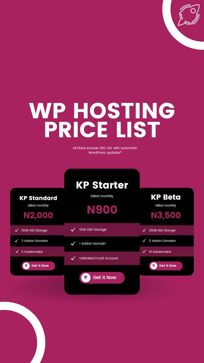 kwikahost's tweet photo. Enjoy WordPress Hosting with robust storage and bandwidth. Visit https://t.co/cBJFztLbIA today https://t.co/vTbIDEevbv