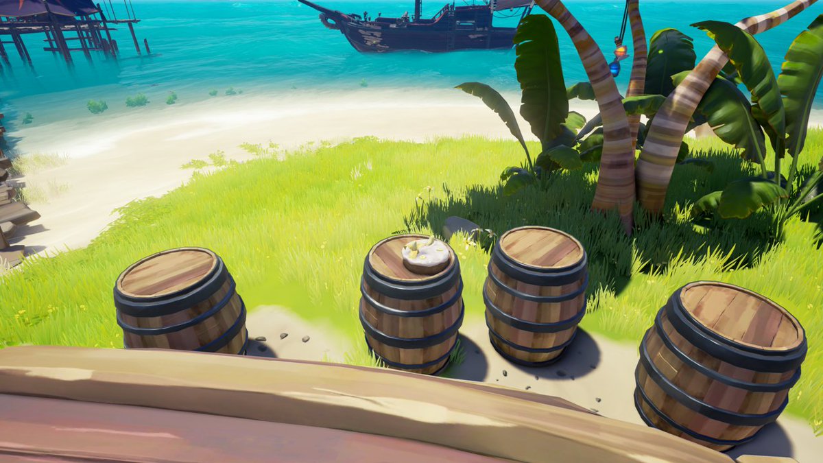 ThatKiltedGuy's tweet photo. @SeaOfThieves 🤫🛢️🎂 https://t.co/M3HcOhraWk