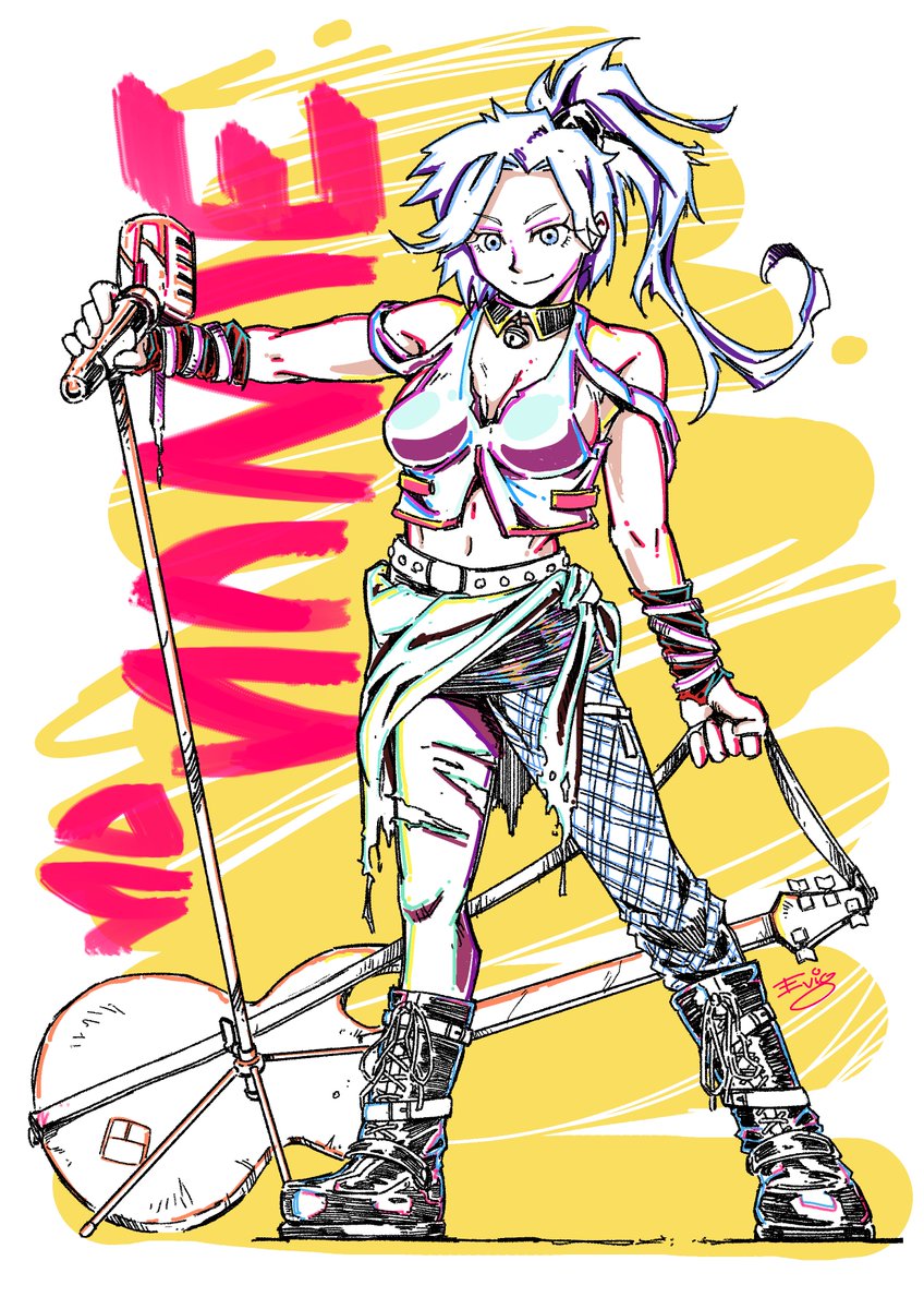 Evigzul's tweet photo. That's It~
See you at next Show~
Rockband noNAME~
#illustration #drawing #characterart #characterdesign #art #artwork #comicart #manga #bassist #originalart #originalcharacter #digitalart #rocker #noname #yui #girl #sketch #evig #evigzul #绘 #绘图 #原创 #原创人物 #电绘 #动漫壁纸 https://t.co/1rx7ccOD5S