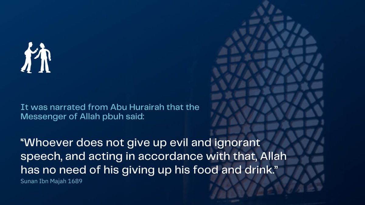 RAMADAN AND QUEST FOR SELF CONTROL

Day-2: Protect Your Tongue and Soul this Ramadan

 Avoid Vain Talk and Backbiting, and Inculcate the Habit of Remembrance of Allah.(1/3)
#TheQuestForSelfControl
#giotelangana
