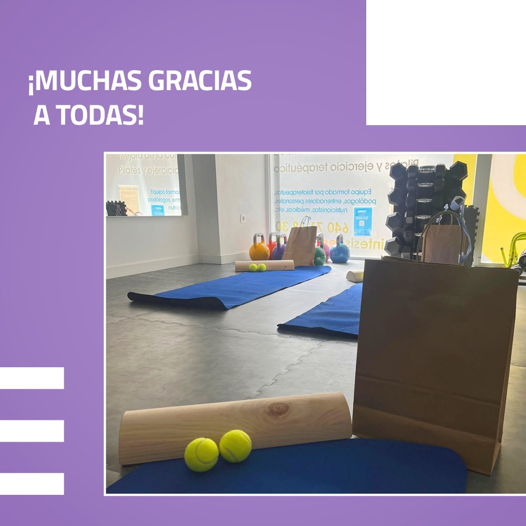 SINTESISCENTER's tweet image. 😊¡Muchas gracias!😊
Este sábado tuvimos el placer de celebrar el taller de suelo pélvico para mujeres que realizan algún deporte en Síntesis Center, y queremos agradecerle a todas las participantes por su apoyo y por querer seguir sumando conocimientos en un tema tan importante