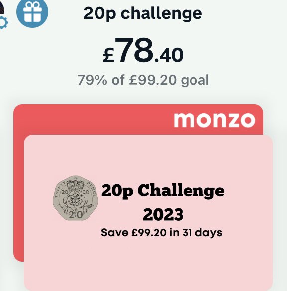 It’s looking good 💪💪 #20pchallenge