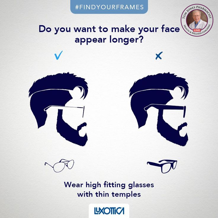 tomjonesLIVE1's tweet photo. That's a good advise! If you want to make your face appear a bit longer try wearing glasses with thin temples. #FindYourFrames via :  https://t.co/JiK79lQC7u  via: https://t.co/JiK79lQC7u https://t.co/LWHEbo9z8K