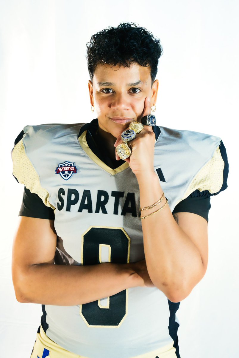 TXEliteFootball's tweet image. It’s game week, and QB1 has a message for the talkers! #beElite #spartaaa #women #football @wnfcfootball @BushmanQB8