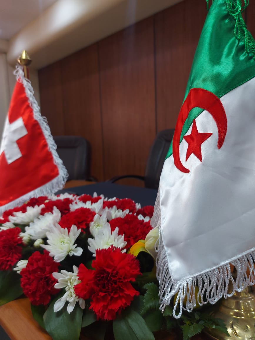 Ambsuissealg's tweet image. Un nouveau Groupe parlementaire d’amitié «Algérie-Suisse » a été installé ce 27 mars 2023. Un développement réjouissant🇩🇿🤝🇨🇭!
Invité à la cérémonie, l’amb. Fux  a adressé aux participants ses félicitations.
Le système bicaméral suisse fêtera ses 175 ans le 12 septembre prochain.