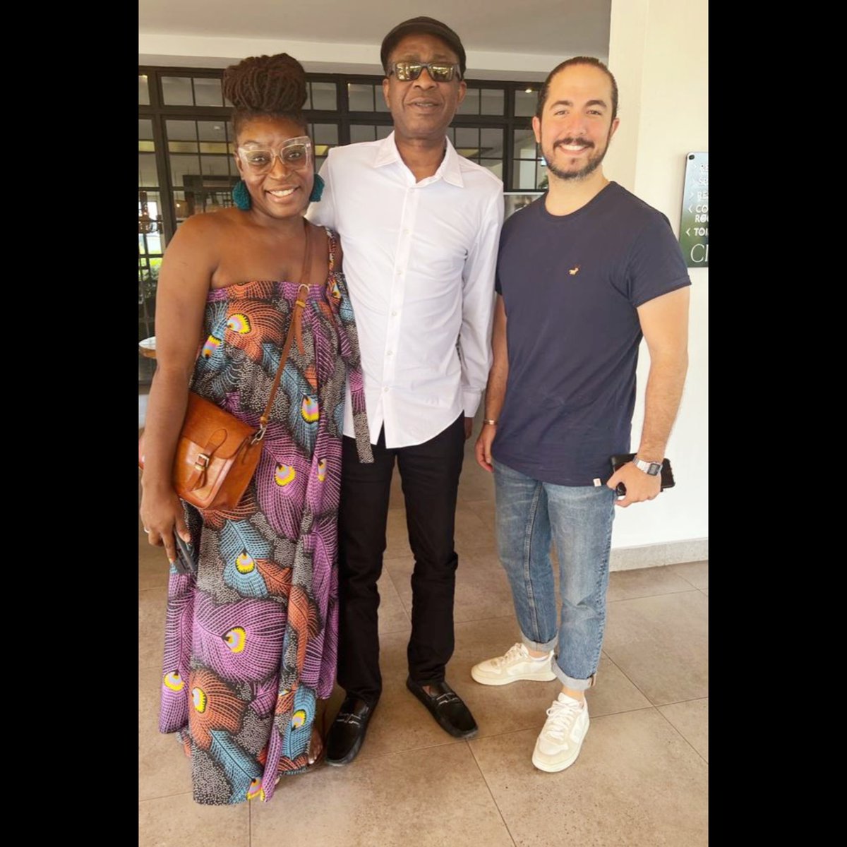 Kuwaha's tweet photo. When you think the concert was everything, which it was... then you get the opportunity of a life time to give @YoussouNdourSN a tour of Lusaka and he loves it. 
Weekend made!!!!!
This was a project I absolutely loved working on!🙏🏾🇿🇲🇸🇳❤️ https://t.co/Mc1RrTUC4w