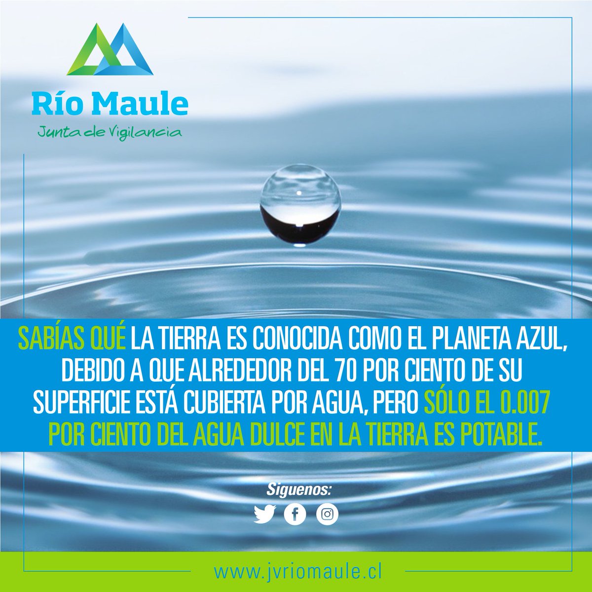 📌 Sabías Qué⁉️ Existen muchos textos donde se refieren a la tierra 🌎 como el planeta azul. Aquí te contamos por qué 👋.
#agricultura #agua #riego #JVRM