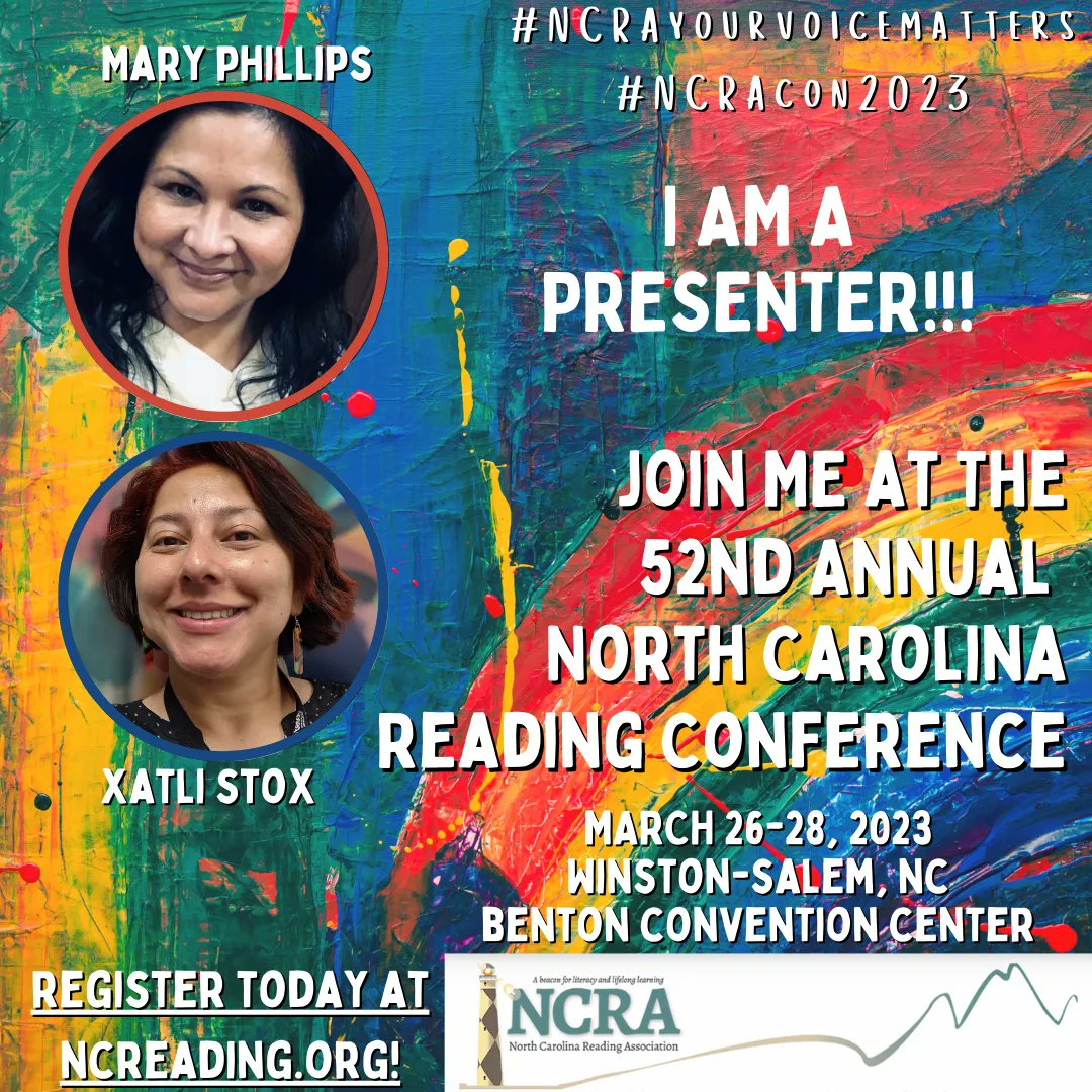 growinglearners's tweet image. Excited to co-present at #NCRACON2023 with my awesome colleague &amp;amp; friend, @xatlistox, from @NCDPI_MLs! Join us this morning (at 9:25) to learn about how  #textsets can support #MLs deepen their #comprehension, access/use new #vocabulary, &amp;amp; build #content knowledge! @NCDPIELATEAM