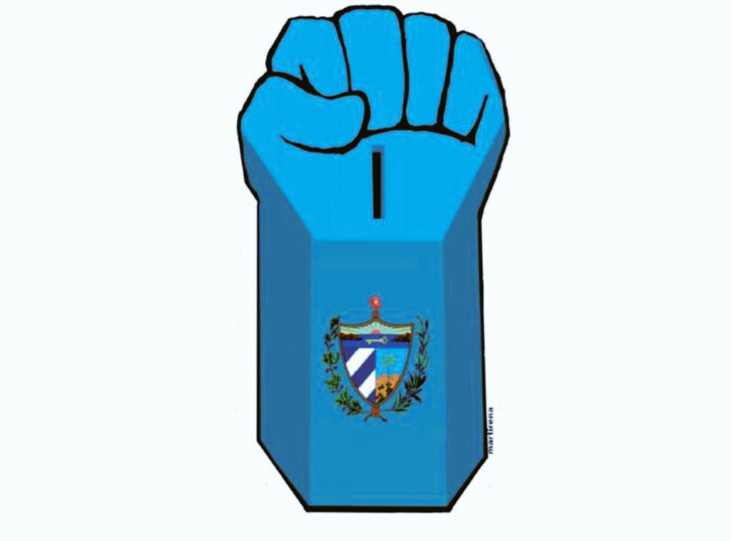 Un 75,92% 👤de asistencia, el 72% votó 🗳️ por todos y fueron elegidos el 100% de los nominados. #CubaGanó 🇨🇺, prevaleciendo la Unidad y la Democracia. ¡Ahora, Vamos por más! #IzquierdaUnida