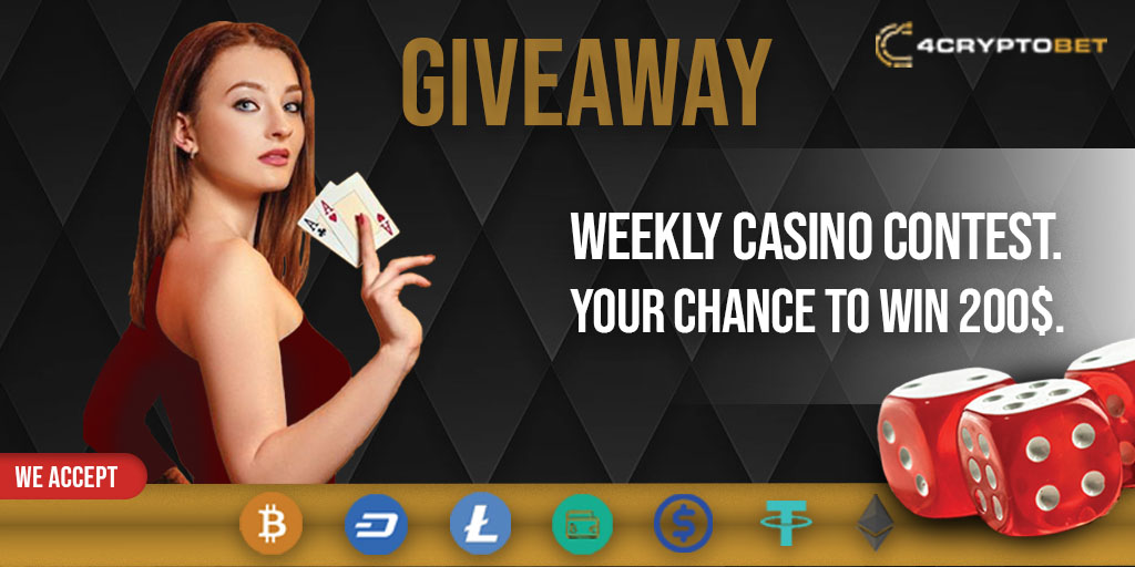 4CryptoBet's tweet photo. 🎉Congratulations to our most daring casino player CRYPT4023! 🎊You've won our weekly contest and a $200 bonus with low x10 wagering requirements. Enjoy your winnings!👀 #4CryptoBet #casinowinner #gamblingfun https://t.co/eNOaw3KtZT