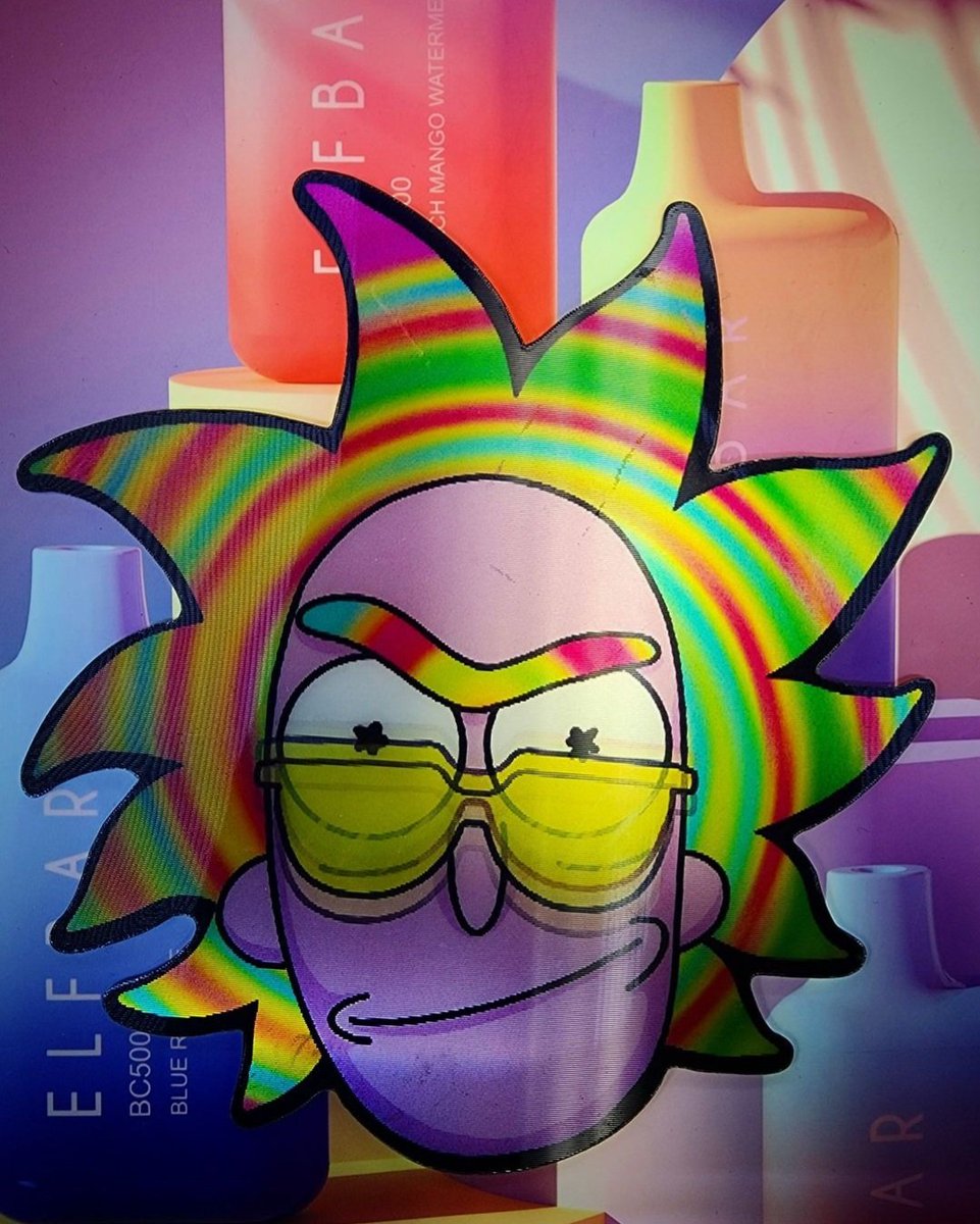 spacecityvapetx's tweet image. LOOK MORTY, I've turned myself into a 3d sticker at space city, mortyyyy *burrppp* it feels awesome being a 3d sticker at space city morty! They treat me nice and give me compliments!

Come take a look around and cop you one of these bad boys!

#rickandmorty #colorful #3dsticker