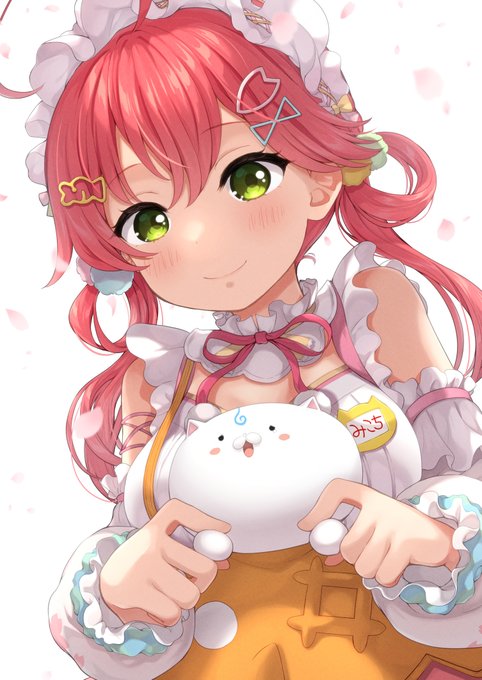 「どこにもいかないよ?」ってやさしく笑うみこち🌸
#さくらの日 #miko_Art 