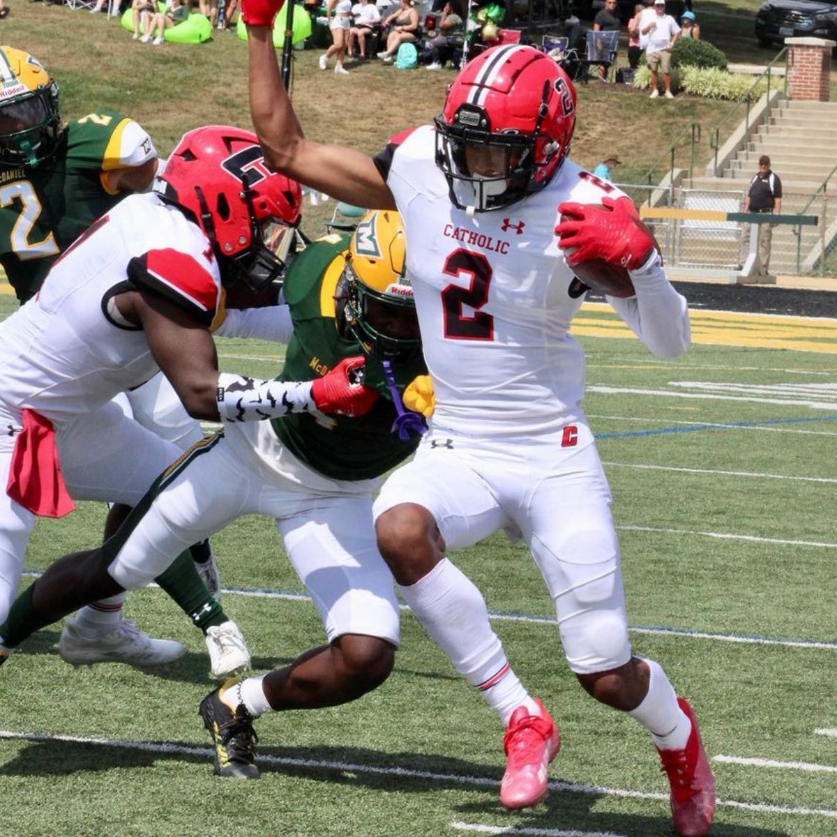 Pre Game Football Network on Twitter "17. Catholic vs 49. Hobart d3fb"