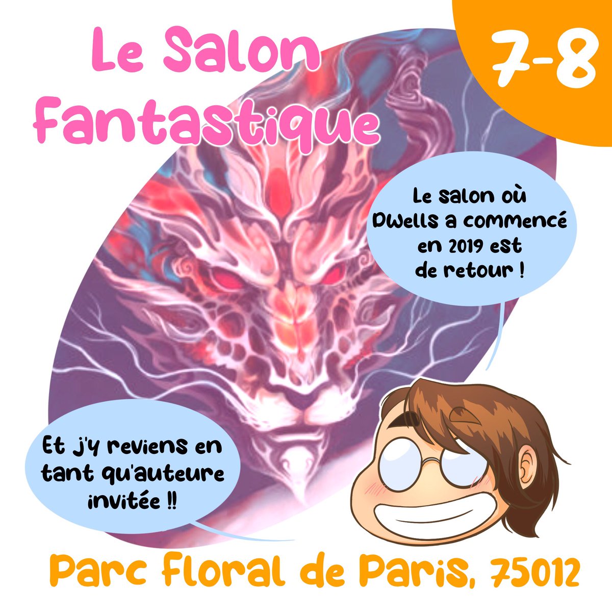 Mei 🎃 (@meidelev) on Twitter photo C'est parti pour le programme d'avril !! Y aura un événement par week-end dont deux à Paris ! Au plaisir de vous y voir 🎃✨ @CaroloGameShow <a href="/SFantastique/">Salon Fantastique</a> #indiecomics C'est parti pour le programme d'avril !! Y aura un événement par week-end dont deux à Paris ! Au plaisir de vous y voir 🎃✨ @CaroloGameShow <a href="/SFantastique/">Salon Fantastique</a> #indiecomics