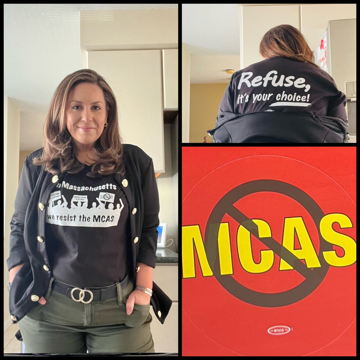 In Massachusetts we resist the MCAS.

Refuse, it’s your choice!

Go to massteacher.org/highstakes to learn more.

@massteacher @Mass_CPS 
#morethanascore #lesstestingmorelearning