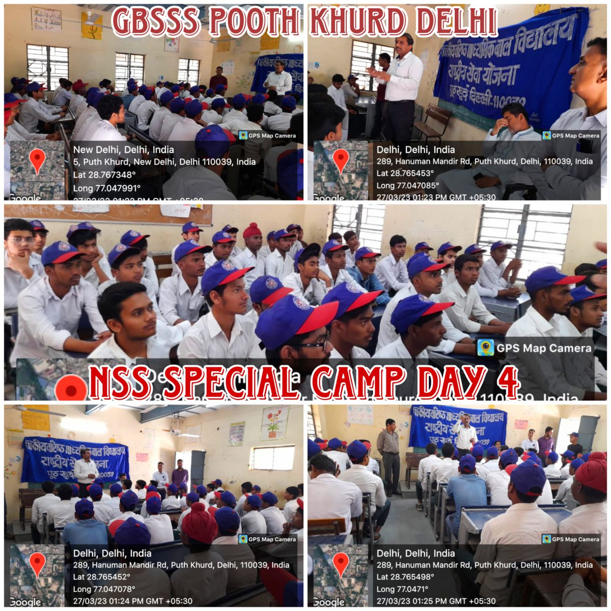 G1310008's tweet photo. NSS SPECIAL CAMP DAY 4 at GBSSS POOTH KHURD DELHI. 
#DELHIGOVERNMENTSCHOOLS #GOVERNMENTSCHOOLS #NSS #NSSSPECIALCAMP https://t.co/Tmkort9d7G