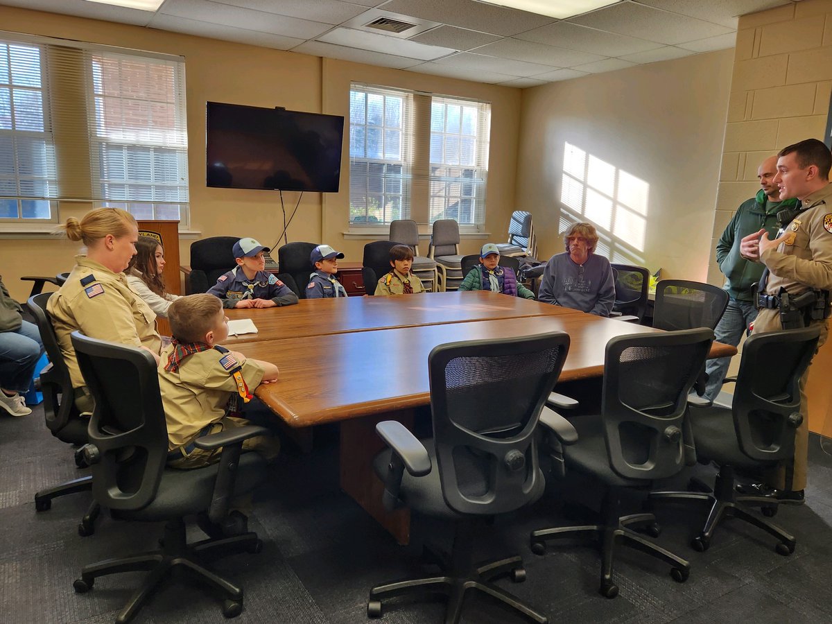 MD State Police on Twitter "On 3/19, Lt. West and Tpr. Gardner hosted