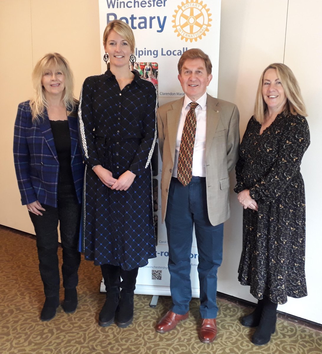 Thanks <a href="/WinchRotary/">Winchester Rotary UK</a> for a fun lunch explaining to other Rotarian’s what a High Sheriff is and what a High Sheriff does. Your support for #HopeStreet Hampshire <a href="/OSTCharity/">One Small Thing</a> is so appreciated.