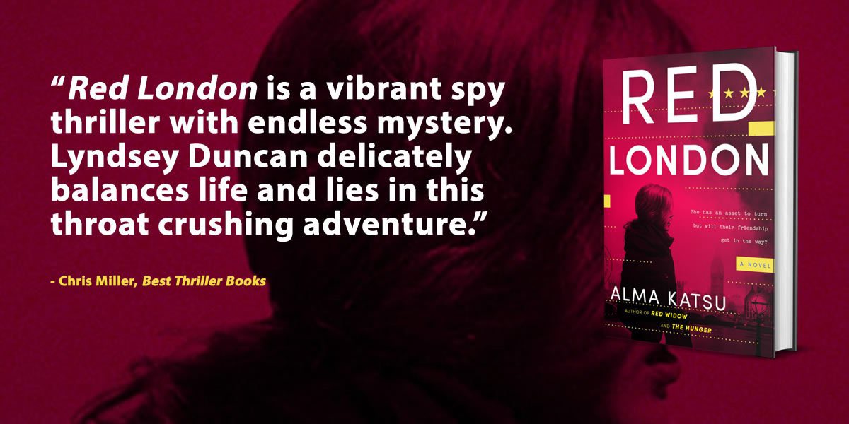 MllrChris's tweet photo. #RedLondon by @almakatsu was one of my favorite March releases!! Check it out now from @PutnamBooks
Check out the reviews at @BestThrillBooks https://t.co/PwXtUhHYlw