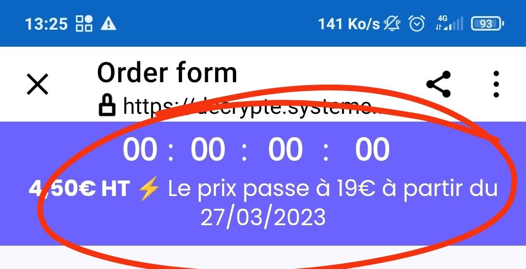 SimonDecrypte's tweet photo. ❌L'offre vient d'expirer❌
Mon ebook passe à 19€ (dans moins de 3h)

Vous pouvez encore l'obtenir à 4,50€ ici > https://t.co/vq8Be39ak2

Pour entrepreneur(e) obsédé par l'idée de générer des prospects qualifiés avec LinkedIn 

Déjà +310 lecteurs 

 #entrepreneur #ebook #ebooks https://t.co/GuOu3rl6Cx