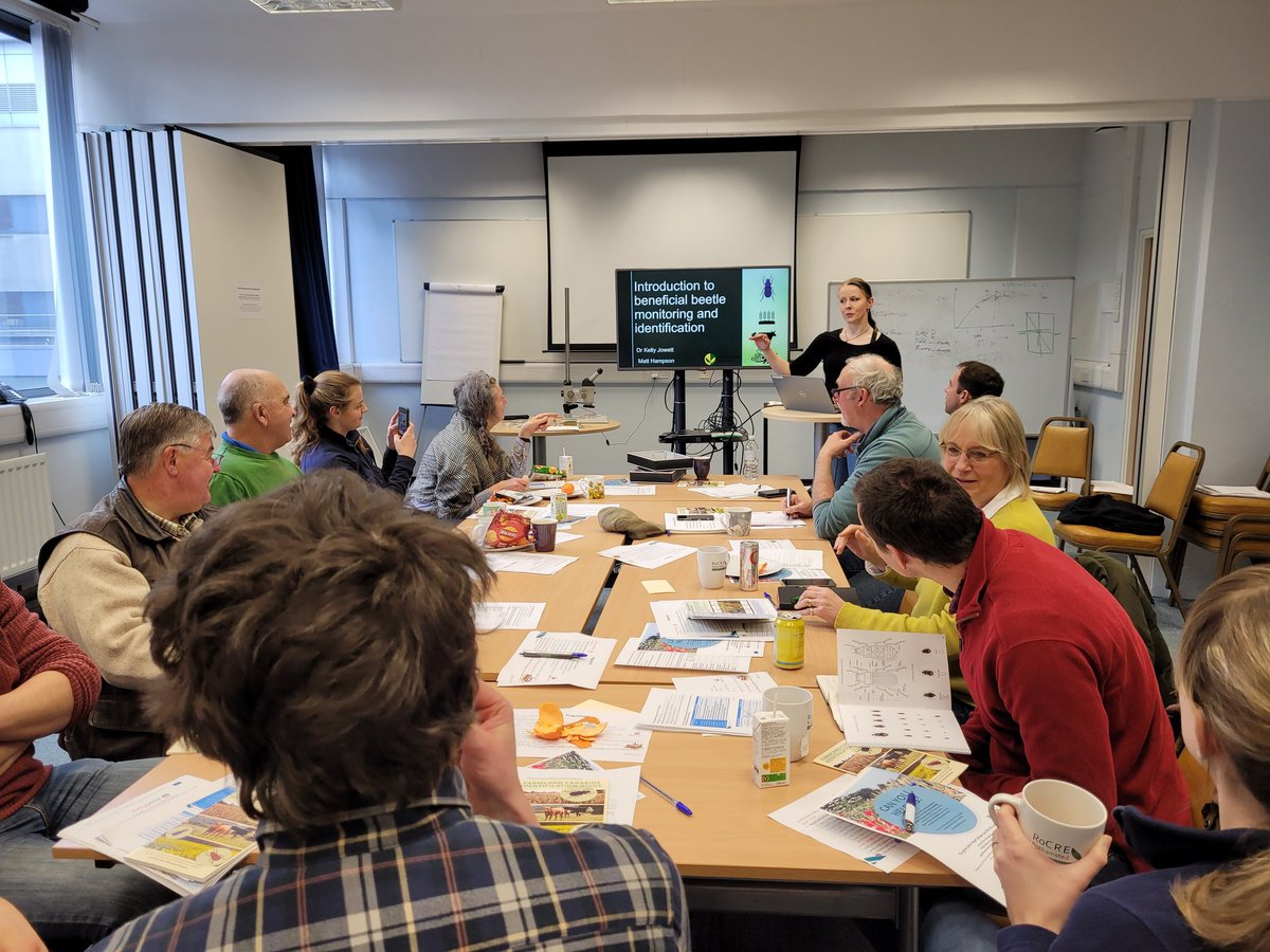 Sam Cook (@samcook_ipm) on Twitter photo Next up is our session by <a href="/kelly_jowett/">Kelly Jowett</a> <a href="/rothamsted/">Rothamsted Research</a> with #Megan on the importance of #carabids as predators and weed seed eaters. Plus an identification course for farmers can id what's on their own farms! <a href="/baseuk/">BASE-UK</a> <a href="/EcoStackH2020/">EcoStack</a> Next up is our session by <a href="/kelly_jowett/">Kelly Jowett</a> <a href="/rothamsted/">Rothamsted Research</a> with #Megan on the importance of #carabids as predators and weed seed eaters. Plus an identification course for farmers can id what's on their own farms! <a href="/baseuk/">BASE-UK</a> <a href="/EcoStackH2020/">EcoStack</a>