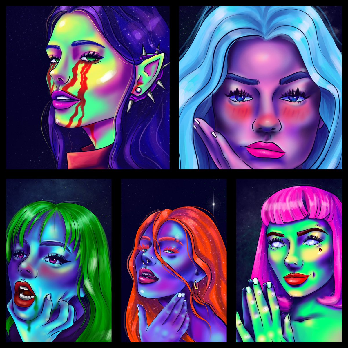mir_art_com's tweet photo. Happy Monday!
My cool ladies on @objktcom
Collection “Neon girls”.
1 $tez 20 editions
https://t.co/Rv8rjgxJiw
Hurry up to pick one 😍 #mirartcom #tezos #tezostuesday https://t.co/hMudQr97MS