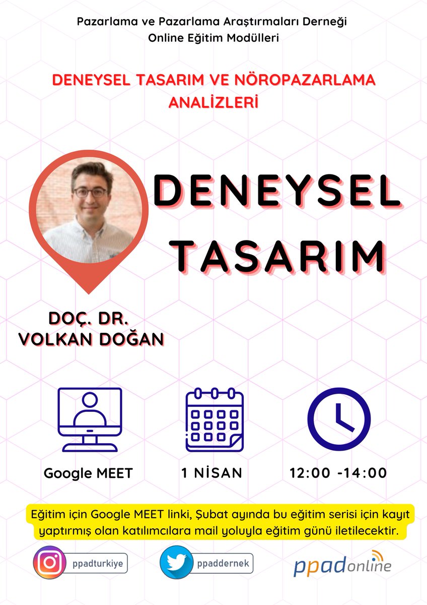 Deprem felaketi sonrası ertelediğimiz eğitim serimize devam ediyoruz. Daha önce kayıt olmamış hocalarımız da kayıt yaptırabilirler. Katılım formu için: forms.gle/2Devv5WaKLf3oT…