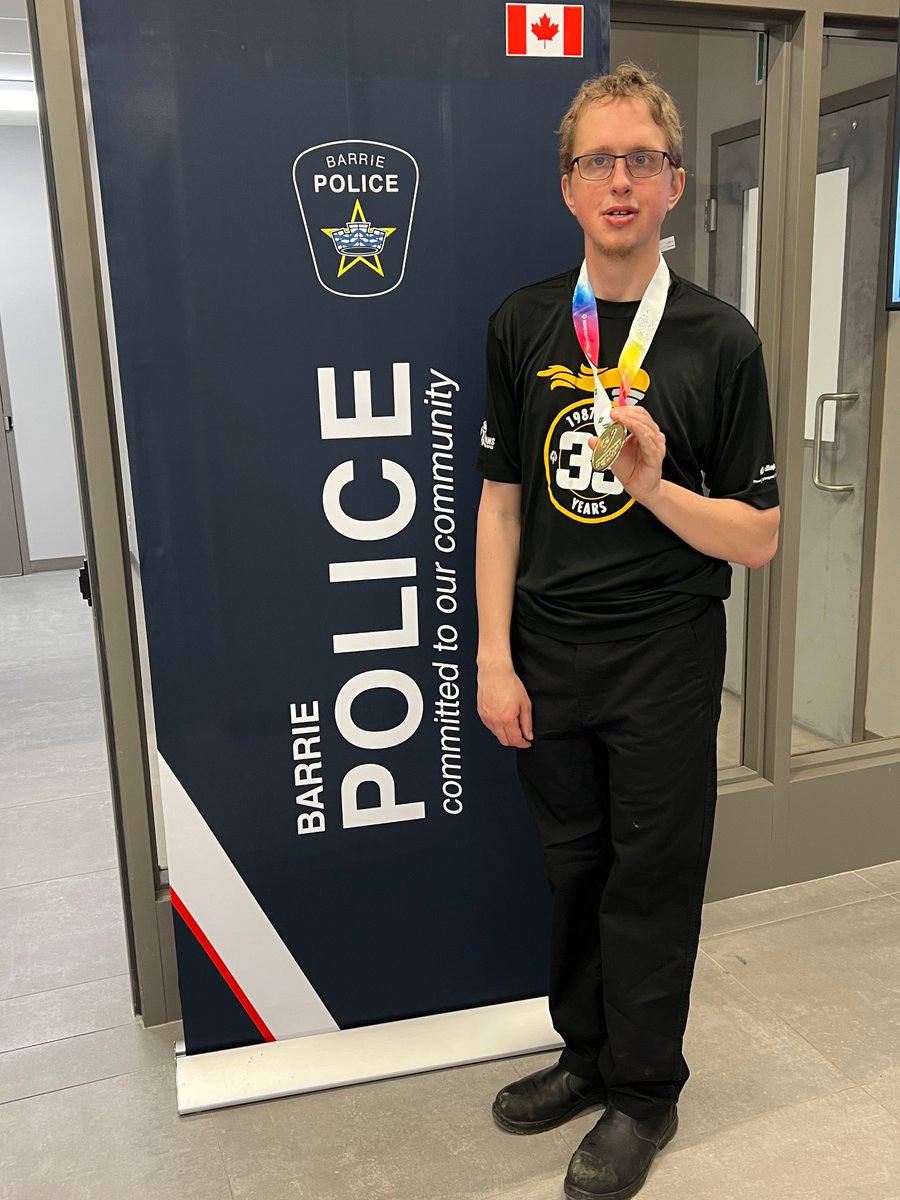 Barrie Police (@barriepolice) on Twitter photo Congratulations to our own Nick Cunningham who won gold this weekend in Owen Sound in swimming. This Provincial qualifier was held in advance of the Summer Games. Way to go Nick! <a href="/SOOntario/">Special Olympics Ontario</a> @cunninghame102 Congratulations to our own Nick Cunningham who won gold this weekend in Owen Sound in swimming. This Provincial qualifier was held in advance of the Summer Games. Way to go Nick! <a href="/SOOntario/">Special Olympics Ontario</a> @cunninghame102