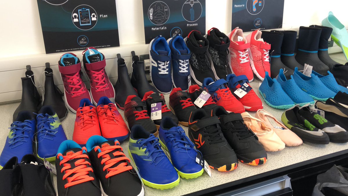 Even more shoes for our <a href="/RAEngNews/">Royal Academy of Engineering</a> project. This time from <a href="/Decathlon/">Decathlon</a> ⛹️‍♀️