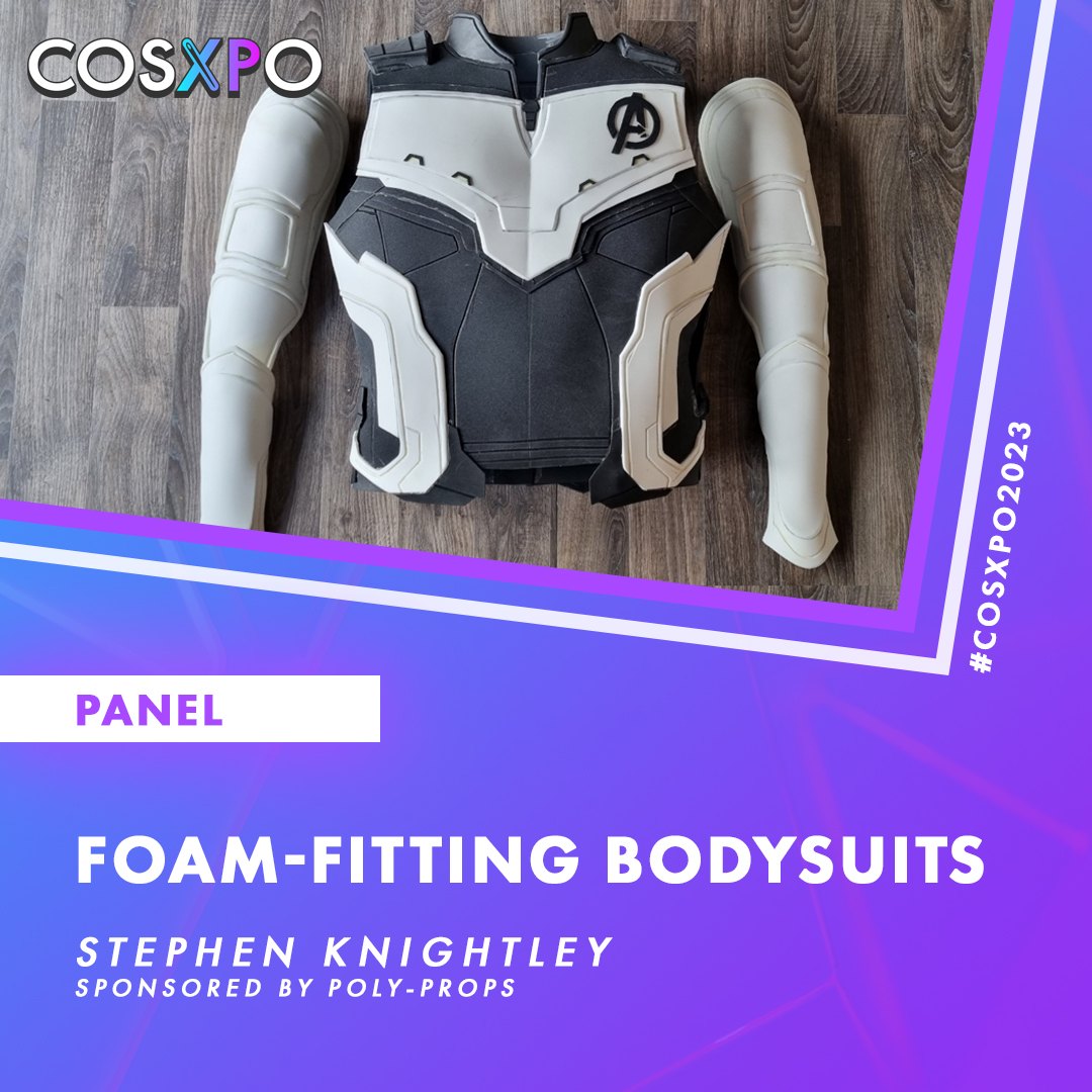 Come and hang with us at CosXPo! Joining us will be the amazing MadsFive and Stephen Knightley, bringing you panels and workshops on foam craft and painting.
.
Be sure to grab your tickets now from cosxpo.com
.
#cosxpo #polyprops