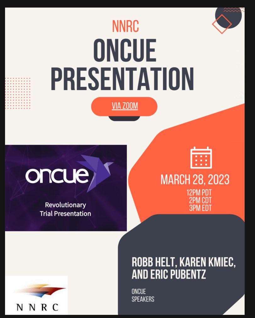 NNRC members: 
A reminder that tomorrow is the Oncue updates demo, brought to you by our technology board committee. (Thanks, Francey Behmke, for organizing)!

Whether you’re a court reporter, videographer, or trial technician; you won’t want to miss it! 💻 #litigationsupport