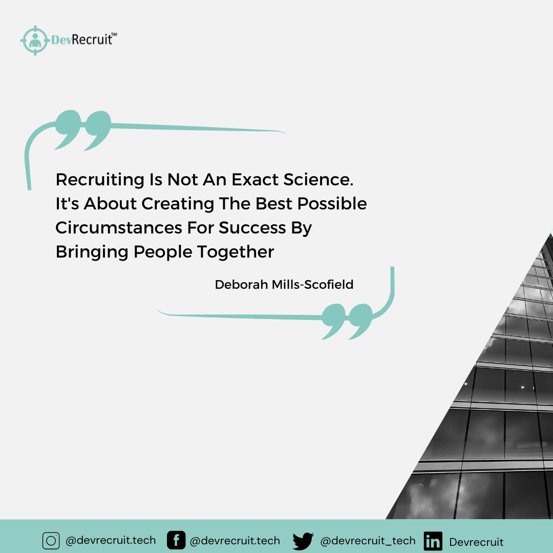 devrecruit_tech's tweet photo. Looking to streamline your recruitment process and find the most qualified IT professionals for your business?
Look no further than DevRecruit Global.
Visit https://t.co/50bRZ8Uypc to learn more.
#develeopers #recruitment #jobsearch #jobs #jobsearch #devrecruit #job #recruiter https://t.co/BXzbBiejHe