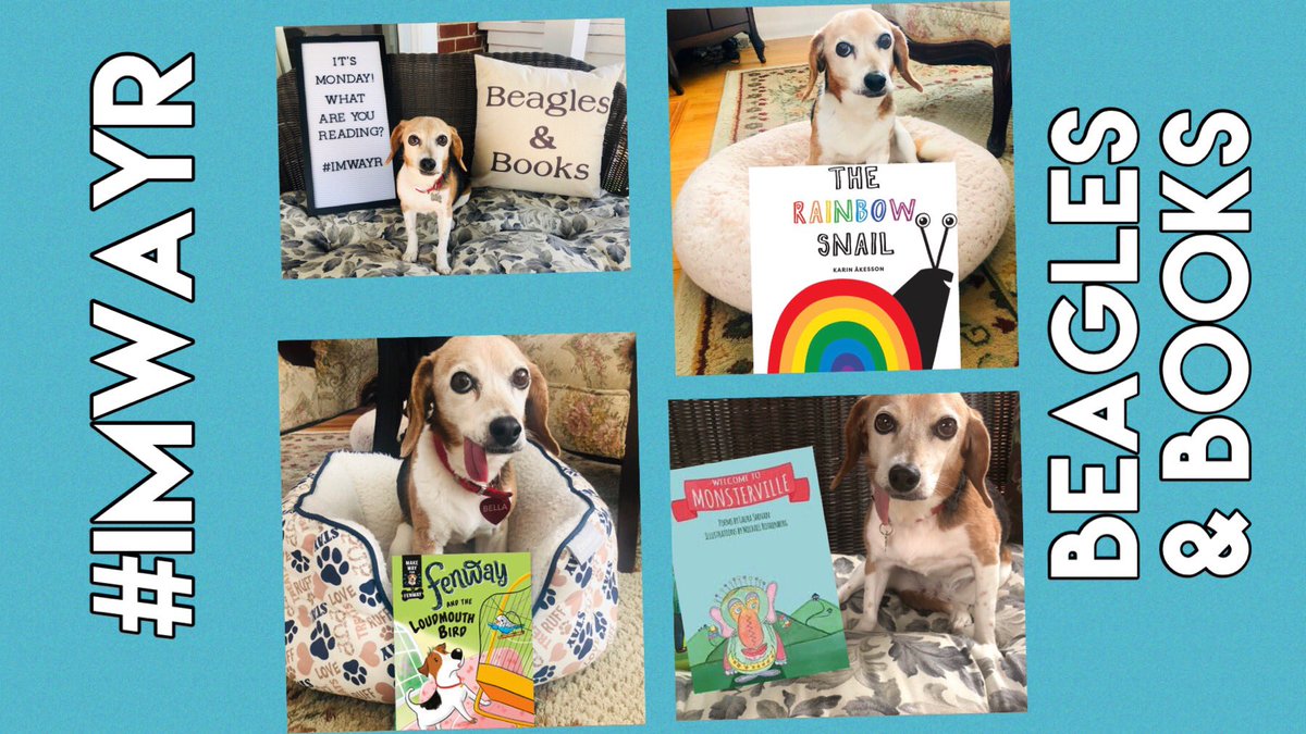 On Beagles &amp; Books’ #IMWAYR, Bella &amp; I share reviews of the upcoming releases of monster poems &amp; a new Fenway adventure as well as an engaging color concept picture book with an inquisitive snail out now! beaglesandbooks.com/2023/03/27/its… #heaglesandbooks #bookexcursion <a href="/PenguinClass/">Penguin Young Readers School & Library</a>