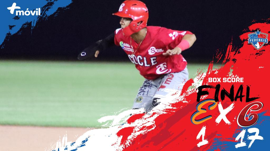 La Leña Roja está que arde. Cocle pegó 7 dobles en dos partidos seguidos,algo que no había sucedido nunca en torneos mayor.Lo hizo contra Darién el viernes cuando ganó 9-5 y el sábado cuando venció a Los Potros17-1.Lleva 20 dobles en 4 juegos seguidos y 23 en total en el torneo.