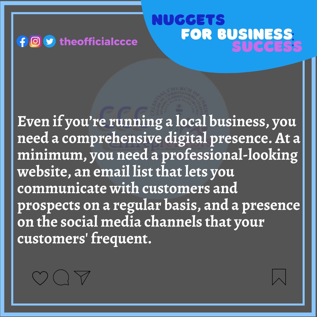 theofficialccce's tweet photo. Social Media is key in business profitability, use it wisely

#business #entrepreneur #motivation #marketing #success #money #love #smallbusiness #entrepreneurship #businessowner #mindset #instagram #inspiration #instagood #lifestyle #startup #digitalmarketing #goals #happy #life https://t.co/GpBcMB0ecd