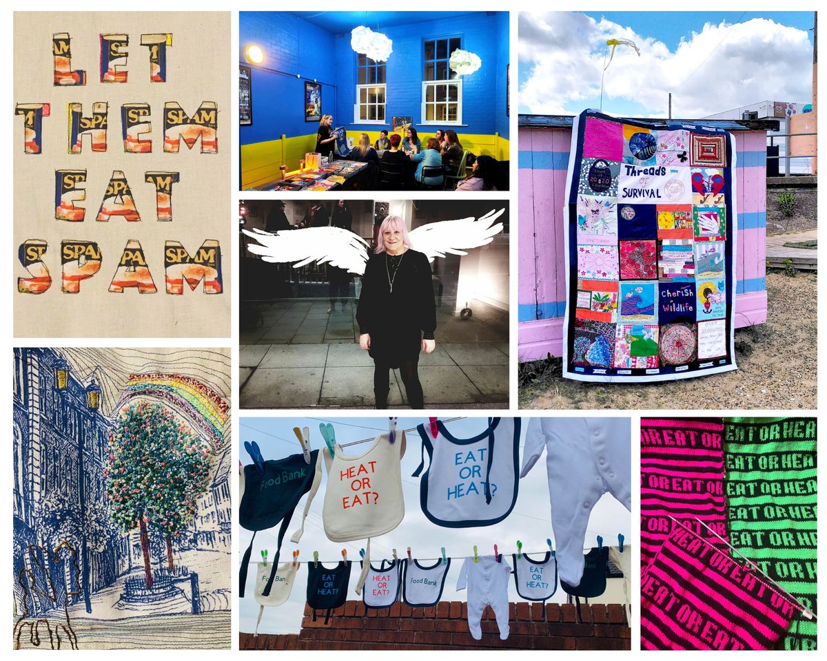 rotherhamroar's tweet image. Check out this week's featured artist, Amanda "Minx" Daley of Minx Designs! Her breathtaking mixed media textile art combines recycled materials with fabrics and embellishments, raising awareness of social and political injustices. tinyurl.com/mwkw9fxs #artistfeature