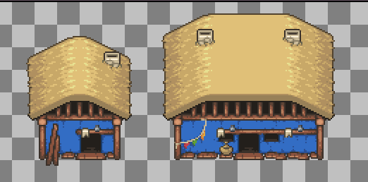 ToDFangame's tweet image. Petites news du projet : Vidéo annuelle dans un mois, vous pourrez voir comment le jeu a progressé, au niveau visuel il est purement superbe !

Les maisons sont en train d'être refaites bien plus détaillées, avec une palette de couleurs adaptée !

Concours fakemon bientôt ? 👀