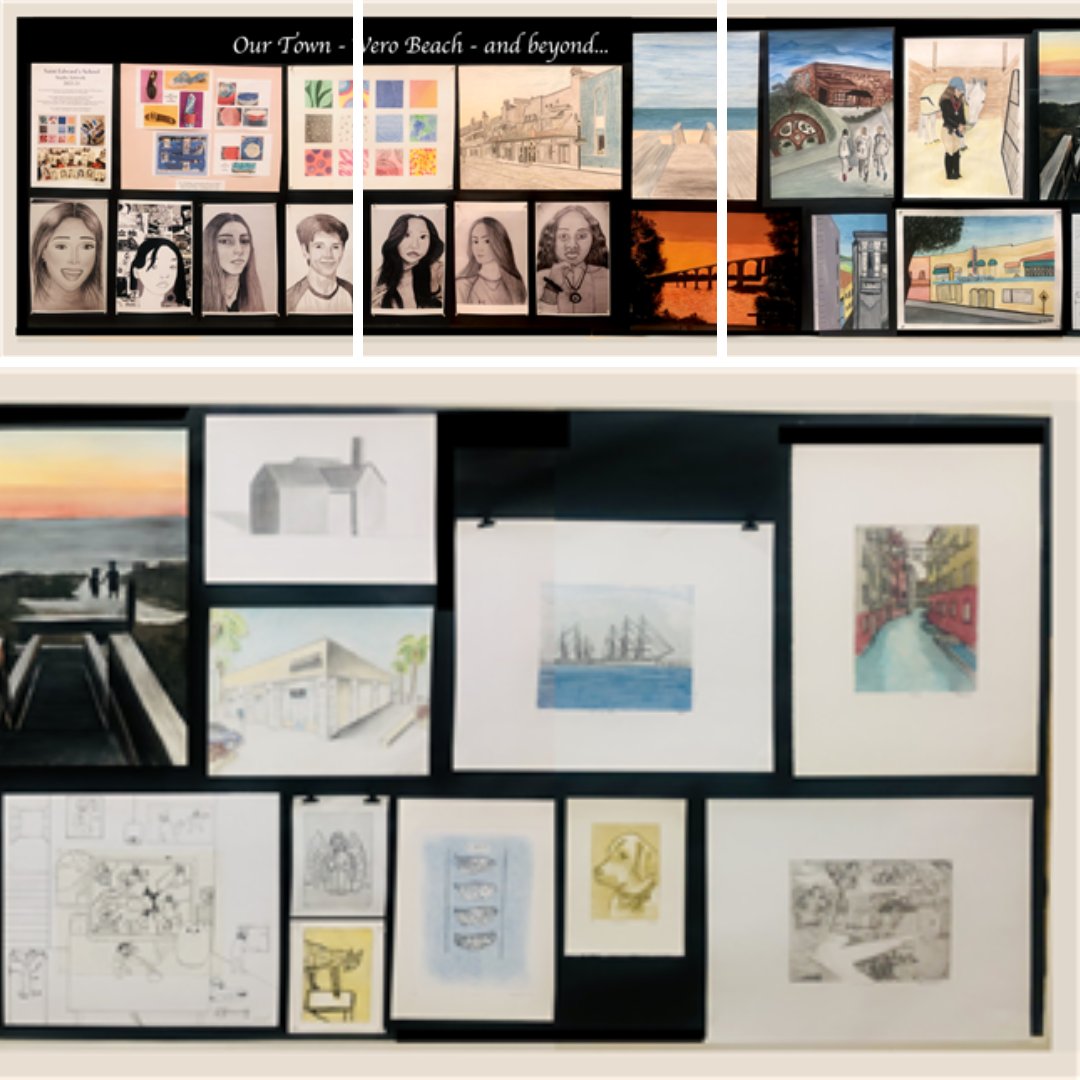 SES students have a sampling of artwork on display in the VBMA - Eggert Children's Gallery through April 24. Exemplary works were chosen to showcase our Visual Arts program. They include color studies, portraiture, perspective drawing, intaglio printmaking and ceramics. Enjoy!