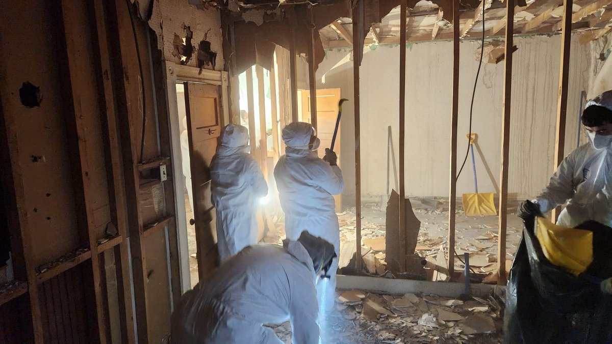 Work has begun with our new partner <a href="/Parity/">The Parity Company</a> and @breakadifference... Making the first steps in taking a vacant and abandoned property and turning it into real assets for the community.