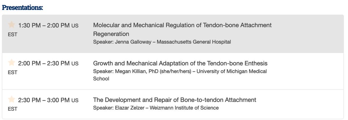 DevelopmentalDynamic (@developmentaldy) on Twitter photo Join us today for a symposium on Tendon-Bone: Critical Interactions for Musculoskeletal Development, Homeostasis and Disease. Co-chaired by <a href="/developmentaldy/">DevelopmentalDynamic</a> Associate Editors <a href="/MarianRosL/">Marian</a> and <a href="/DMOrnitz/">David Ornitz</a>, featuring <a href="/galloway_lab/">Jenna Galloway</a> @megankillian <a href="/umichmedicine/">Michigan Medicine</a>
<a href="/ZelzerLab/">ZelzerLab</a> #anatomy23 Join us today for a symposium on Tendon-Bone: Critical Interactions for Musculoskeletal Development, Homeostasis and Disease. Co-chaired by <a href="/developmentaldy/">DevelopmentalDynamic</a> Associate Editors <a href="/MarianRosL/">Marian</a> and <a href="/DMOrnitz/">David Ornitz</a>, featuring <a href="/galloway_lab/">Jenna Galloway</a> @megankillian <a href="/umichmedicine/">Michigan Medicine</a>
<a href="/ZelzerLab/">ZelzerLab</a> #anatomy23