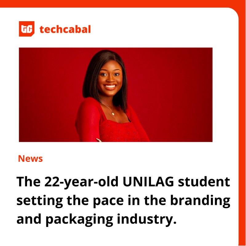 TechCabal's tweet photo. Fayokunmi, a 22-year-old student of UNILAG  Leading a 2-year-old business, making up to 15 million naira a year. 

She tells us how she started in a room with coolers to working with big brands &amp; celebrities

Click to read more 👇🏽👇🏽