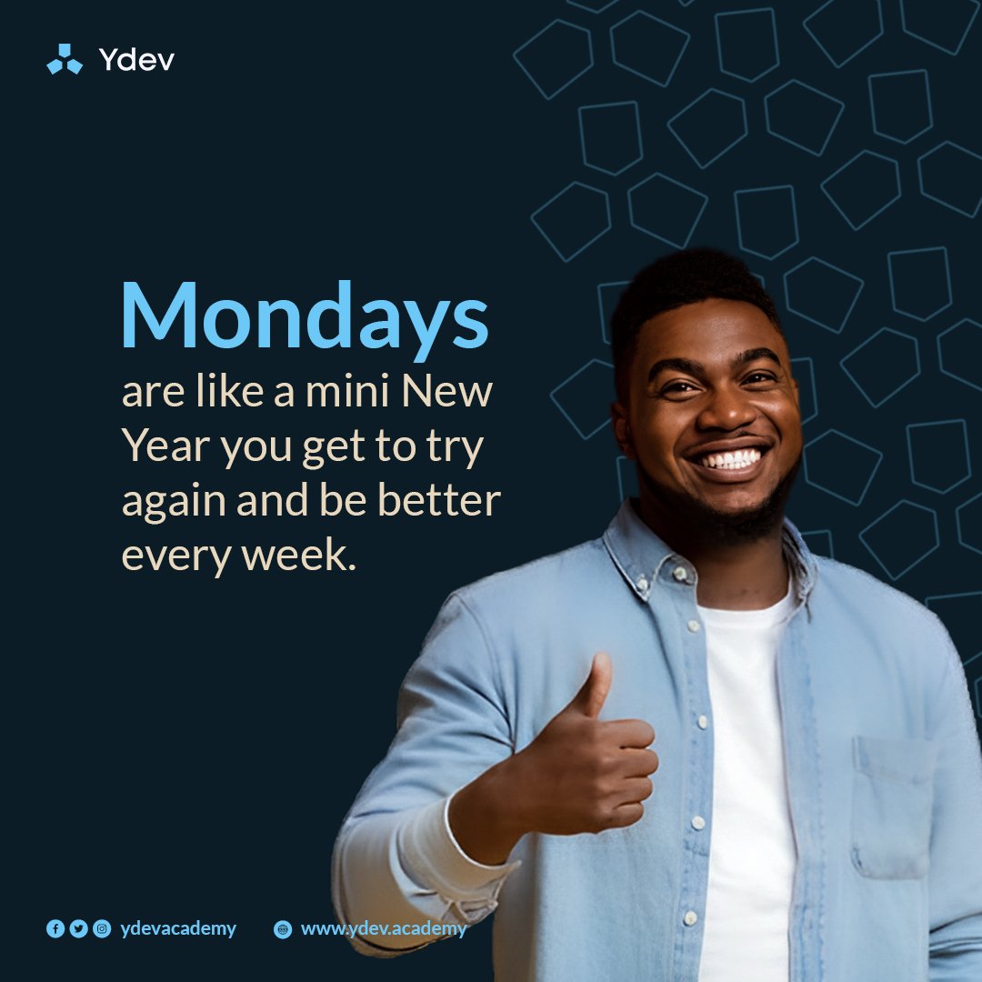 ydevacademy's tweet photo. So make it count. You can do it! 👍
.
.
.
#ydevacademy 
#staymotivated💪 
#learnwithydev 
#techtips 
#Cybersecurity 
#cloudengineering 
#SoftwareDevelopmentCommunity https://t.co/wtVvzEl6If