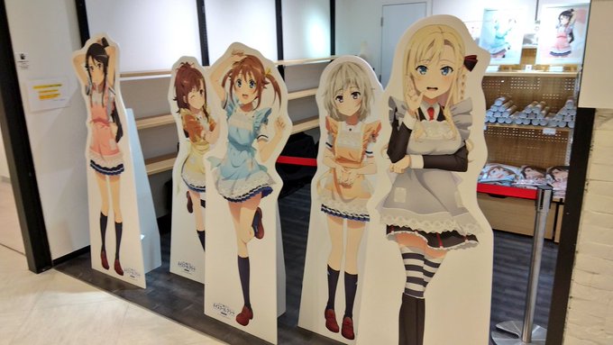 東京最終日は、渋谷のはいふりショップ行って、一度行ってみたかった池袋のアニメイト行って、秋葉原で6時間過ごした。 