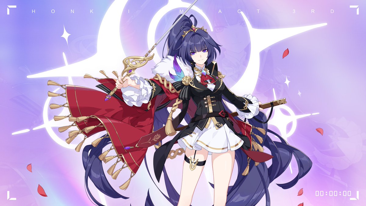 [HI3] 

New outfits for version 6.6

1. Pardofelis outfit (recolor), BP
2. Ai-chan outfit, spending event
3. Mei Herrscher of Thunder Outfit (likely the image below), unknown method