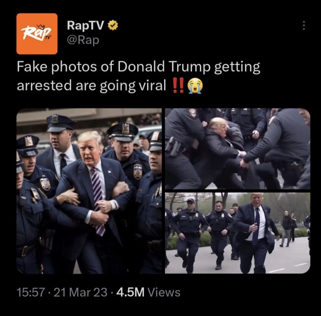 sparminder0002's tweet photo. We're living in a soon-to-be  AI dominated era.. And even your eyes can decive you and you would find yourself at a loss to differ the fake from the reality if you're not too careful. https://t.co/8yNALeT43X