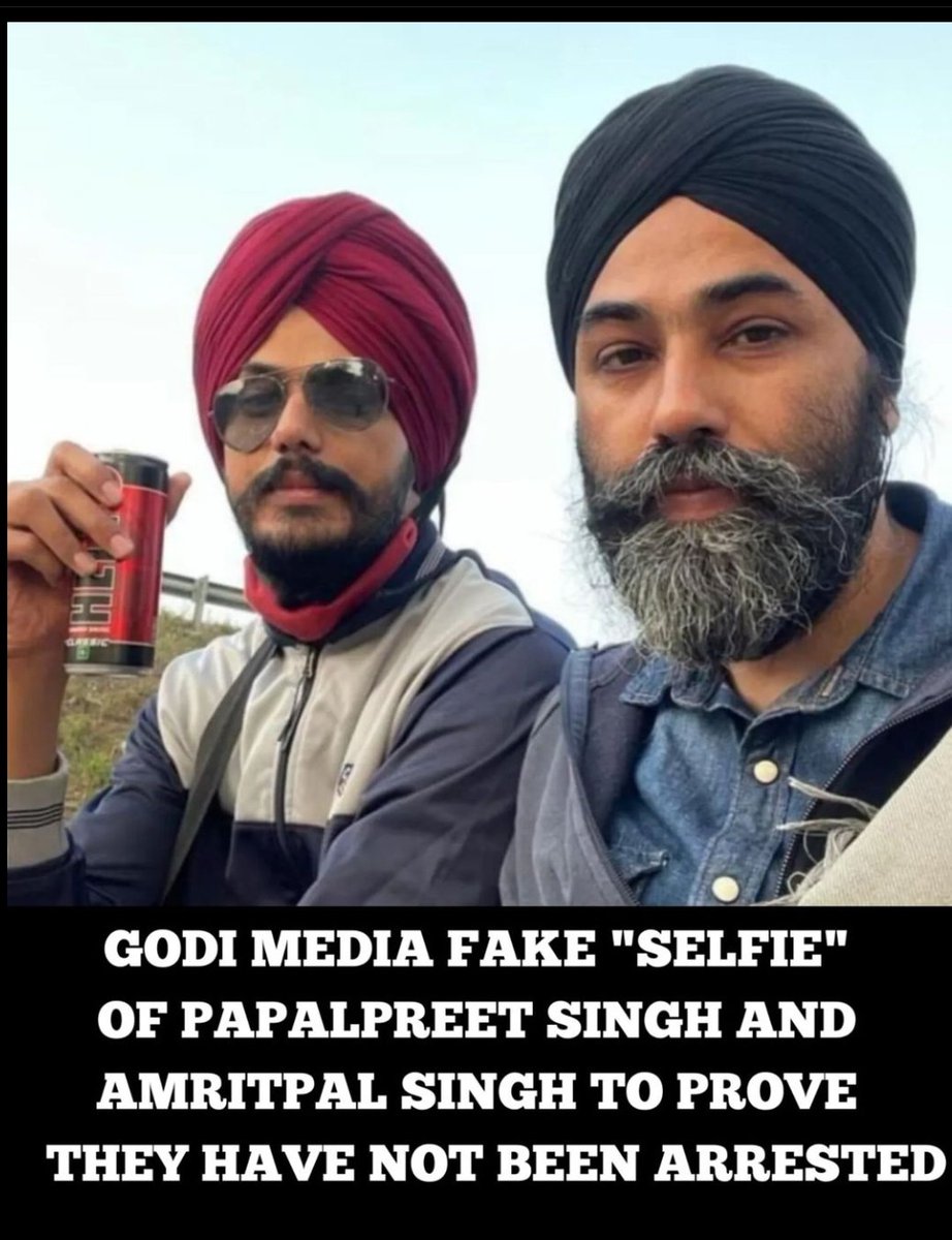 sparminder0002's tweet photo. We're living in a soon-to-be  AI dominated era.. And even your eyes can decive you and you would find yourself at a loss to differ the fake from the reality if you're not too careful. https://t.co/8yNALeT43X